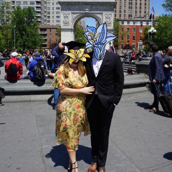 Zara | Canary Yellow Tropics Dress - Picture 4 of 5